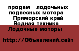 продам 2 лодочьных подвесных мотора - Приморский край Водная техника » Лодочные моторы   